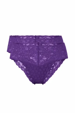 Ellos Collection Trusser Brazilian 2-pak Mørk lilla Best