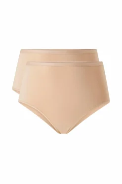 Ellos Trusser>Collection Trusser med brasiliansk snit 2-pak Beige