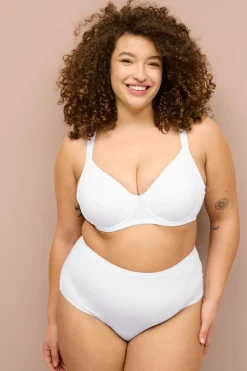 Ellos Collection Trusser med brasiliansk snit 2-pak Hvid New