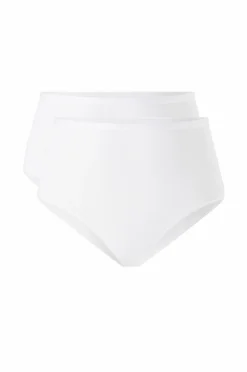 Ellos Collection Trusser med brasiliansk snit 2-pak Hvid New