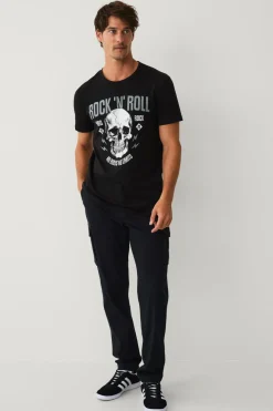 Ellos T-Shirts & Tanktoppe>Collection T-shirt med print sort