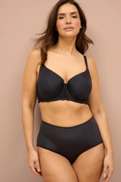 Ellos Bh'Er>Collection T-shirt-bh med formede skåle Sort