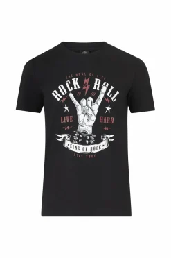 Ellos Collection T-shirt med print Sort Best