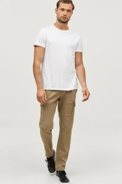 Ellos Basistøj|T-Shirts & Tanktoppe>Collection T-shirt med rund hals Hvid