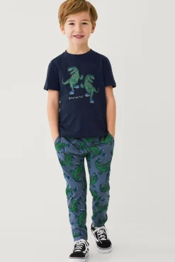 Ellos Collection T-shirt + bukser Blå Hot