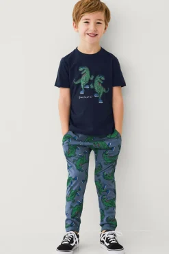 Ellos Collection T-shirt + bukser Blå Hot