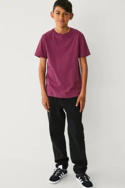 Ellos Basistøj|Toppe & T-Shirts>Collection T-shirt Basic Vinrød