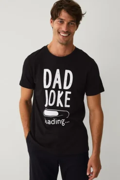 Ellos T-Shirts & Tanktoppe>Collection T-shirt med print Sort