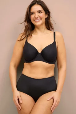 Ellos Bh'Er>Collection T-shirt-bh med forede skåle Sort