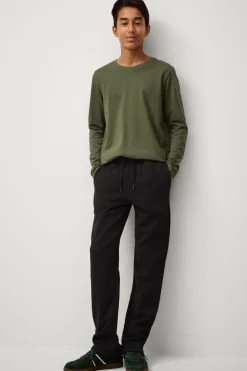 Ellos Collection T-shirt LS Basic Grøn Clearance