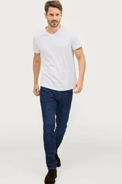 Ellos Collection T-shirt Karl V-neck Hvid Hot