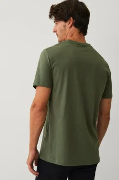 Ellos Collection T-shirt med print grøn Sale