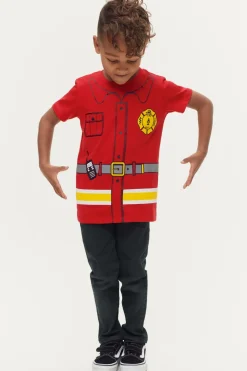 Ellos Collection T-shirt Rescue Ægte rød Clearance