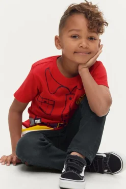 Ellos Collection T-shirt Rescue Ægte rød Clearance