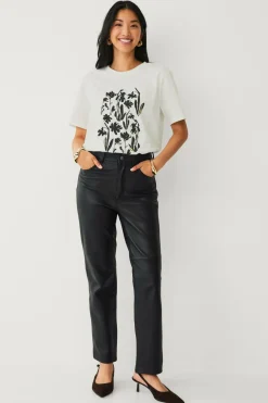 Ellos Collection T-shirt i bomuld hvid Best