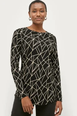 Ellos Collection Tunika Talina Grafisk mønstret Best