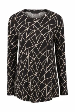 Ellos Collection Tunika Talina Grafisk mønstret Best