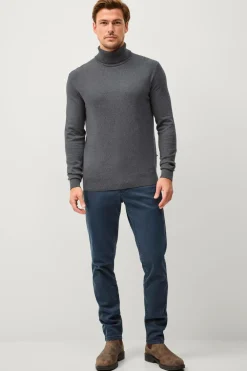 Ellos Collection Turtleneck trøje Jake Antracitgrå Best