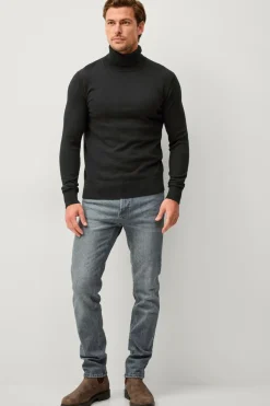 Ellos Collection Turtleneck trøje Jake Sort Sale