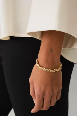 Ellos Collection Tvistet bangle Guld Discount