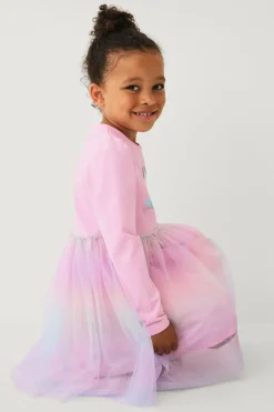 Ellos Collection Tylkjole i jersey rosa multifarvet Clearance