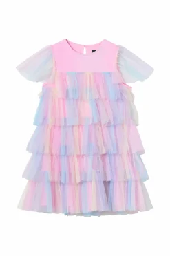 Ellos Collection Tylkjole med flæser multifarvet New