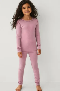 Ellos Collection Underbukser i merinould Syrenlilla Outlet