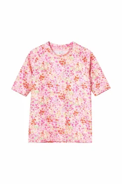 Ellos Collection UV-sæt med top og shorts Blomstret Sale