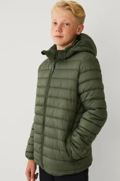 Ellos Overtøj>Collection Vandafvisende letvægtsjakke grøn