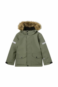 Ellos Collection Vandafvisende vinterjakke grøn Hot