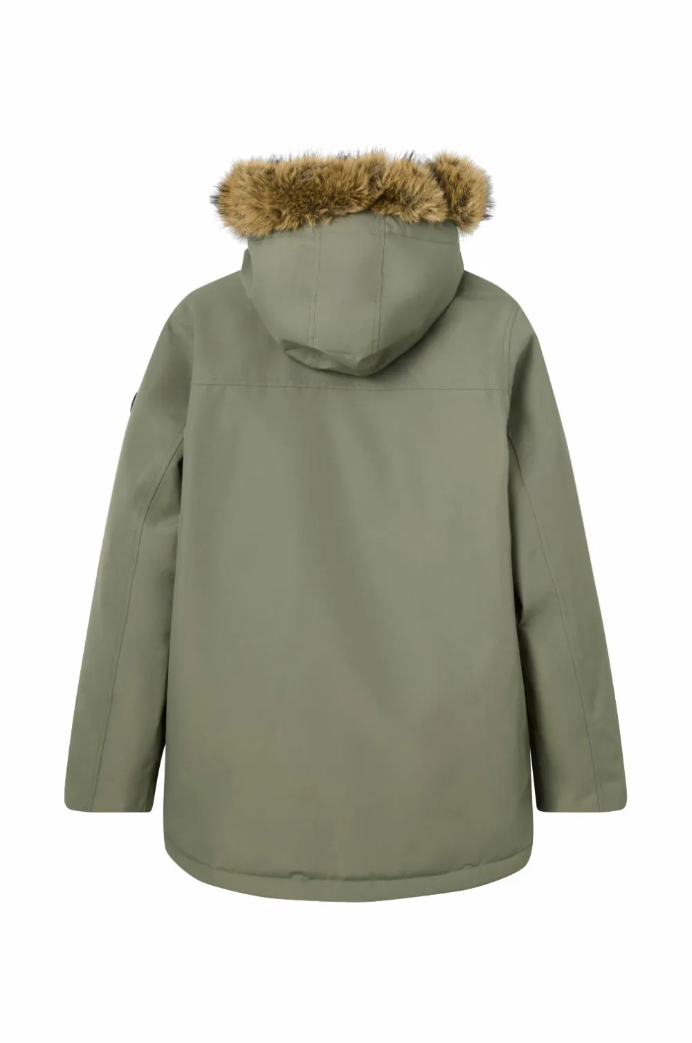 Ellos Overtøj>Collection Vandafvisende polstret parka grøn