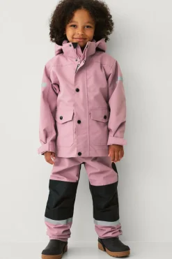 Ellos Overtøj>Collection Vandafvisende skaljakke syrenlila