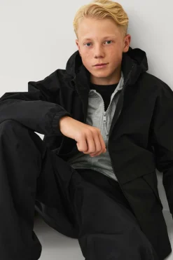 Ellos Collection Vandafvisende funktionsjakke sort Best