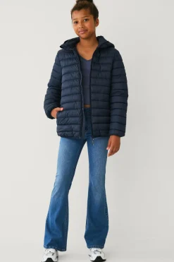 Ellos Collection Vandafvisende letvægtsjakke Marinblå Discount