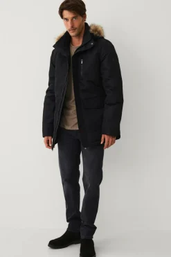 Ellos Jakker & Frakker>Collection Varmt foret parka sort