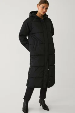 Ellos Jakker & Frakker>Collection Vatteret frakke Sort