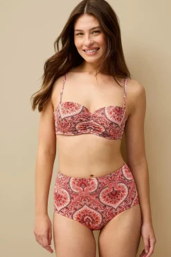 Ellos Collection Vatteret Balconette Bikini-BH med bøjle Paisleymønster Sale