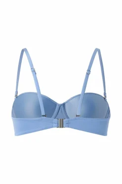Ellos Collection Vatteret Balconette Bikini-BH med bøjle Blå Discount