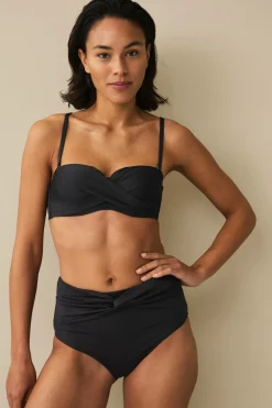 Ellos Collection Vatteret Balconette Bikini-BH med bøjle Sort New