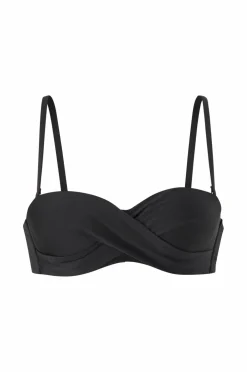 Ellos Collection Vatteret Balconette Bikini-BH med bøjle Sort New