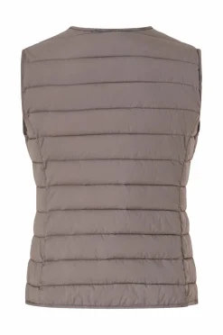 Ellos Collection Vatteret vest brun