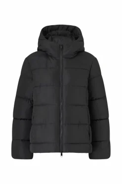 Ellos Collection Vatteret jakke sort Outlet