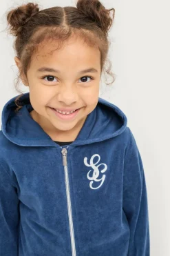 Ellos Collection Veloursæt Minna Mørkeblå Online