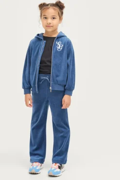 Ellos Collection Veloursæt Minna Mørkeblå Online