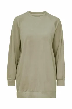 Ellos Collection Veloursweater Grøn