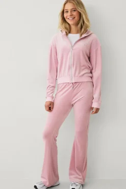 Ellos Collection Veloursæt rosa Discount