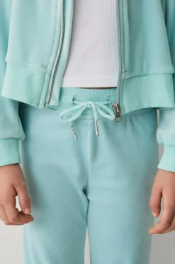 Ellos Collection Veloursæt turkis Hot