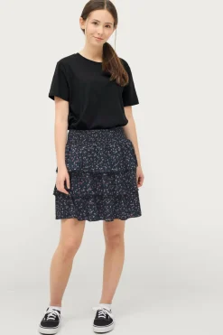 Ellos Nederdele>Collection Volantnederdel Belle Black