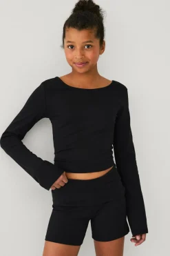 Ellos Træningstøj>Collection Yoga-shorts Sort