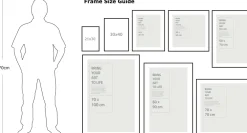 Ellos Home Aluminiumsramme, blank med plexiglas Guldfarvet New